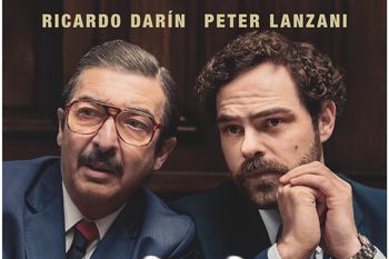 Camino a los Premios Oscar. Ricardo Darín y Peter Lanzani en los roles de los fiscales Julio César Strassera y Luis Moreno Ocampo.