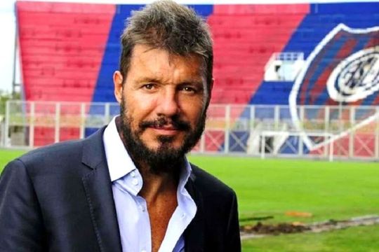 tinelli rompio el silencio: no pidio disculpas y dijo que volveria a dar todo por san lorenzo