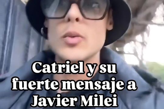 nuestro futuro esta en juego: el cantante catriel defiende la educacion y salud publicas