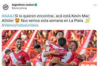 Argentinos Juniors provocó a Gimnasia con un tuit y lo eliminó al rato