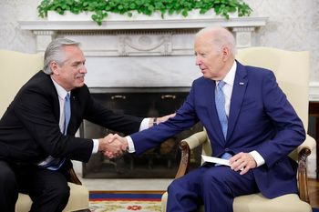 El presidente de Estados Unidos recibe a Alberto Fernández
