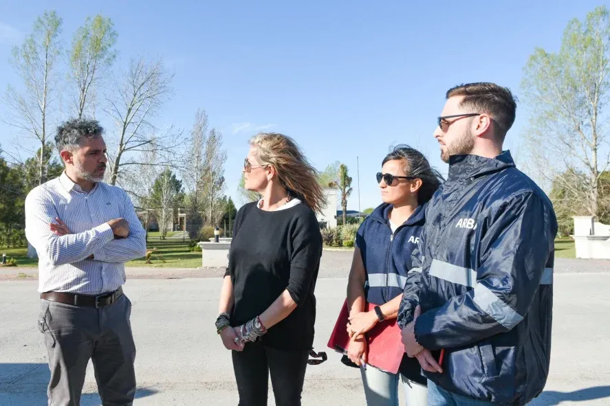 El director de ARBA, Cristian Girard, estuvo en Olavarr&iacute;a durante los operativos de fiscalizaci&oacute;n.