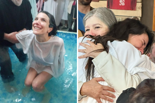 el llanto desconsolado de andrea rincon en su bautismo: me arrepiento de todo