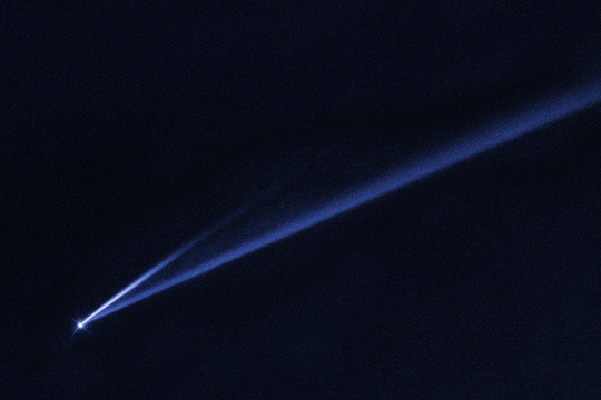  Imagen del 5 de febrero de 2019 tomada por Hubble - Autodestrucción gradual del asteroide Gault causada por los efectos a largo plazo de la luz solar