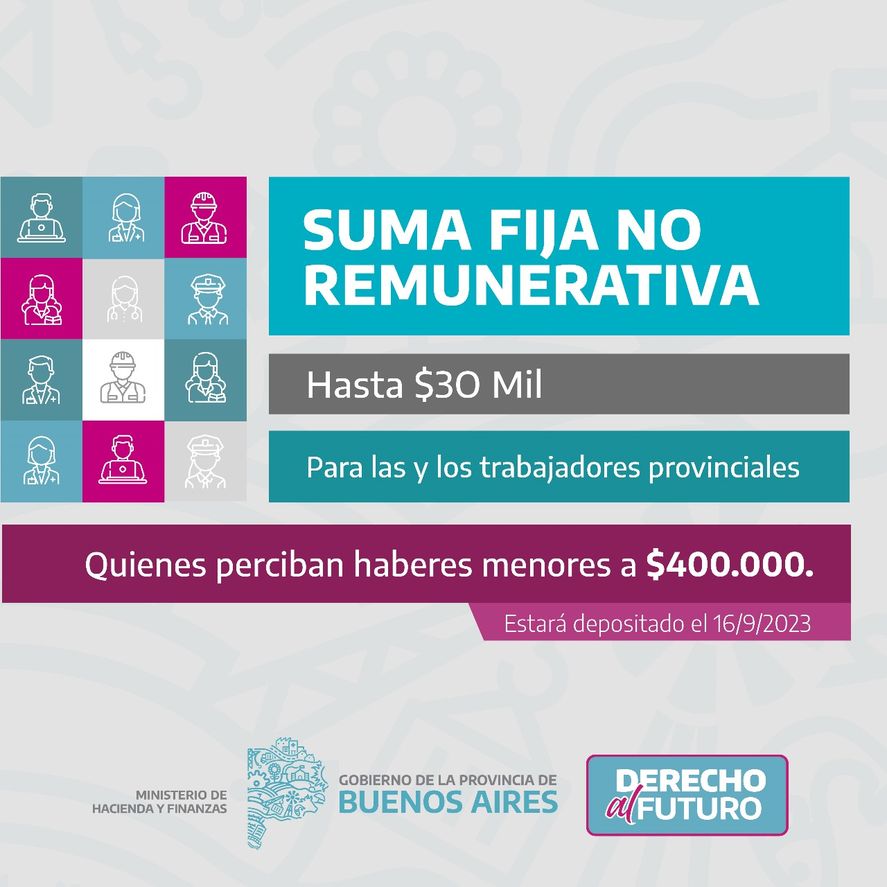 La Provincia Pagará Mañana La Suma Fija De 30 Mil A Trabajadores Infocielo 