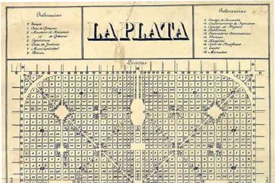 Plano de La Plata.