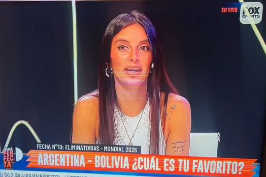 el increible oraculo de la periodista que predijo el 6-0 de argentina a bolivia...y mas