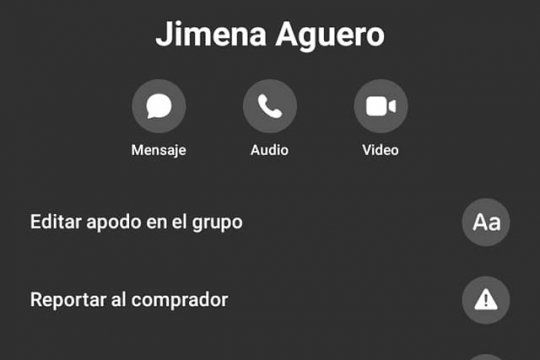 Jimena Agüero, el nombre de la falsa compradora