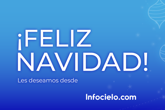 ¡Feliz Navidad! Les desea Infocielo.com