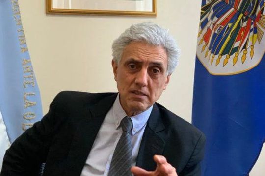 El embajador ante la OEA analizó el discurso de Alberto Fernández