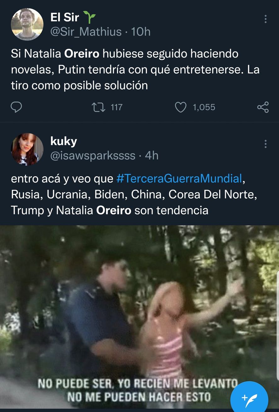 Natalia Oreiro es tendencia por el amor que le profesan los ciudadanos de Rusia. En el inicio de la conflagración bélica, los argentinos la mencionan como referencia permanente ¿Por qué? 