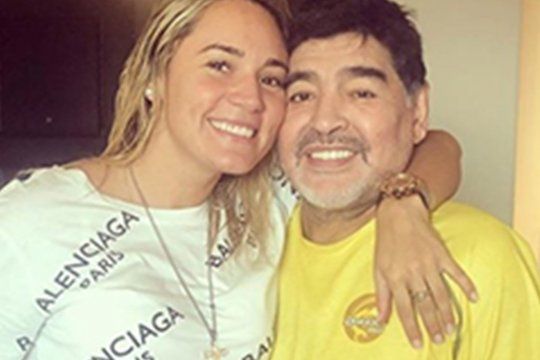 Rocío Oliva le dedicó a Maradona un mensaje por su cumpleaños número 60.