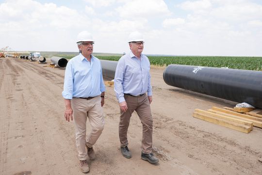 El presidente Alberto Fernández publicó un video en donde destaca la obra del gasoducto, pero también lanza dardos a la oposición.