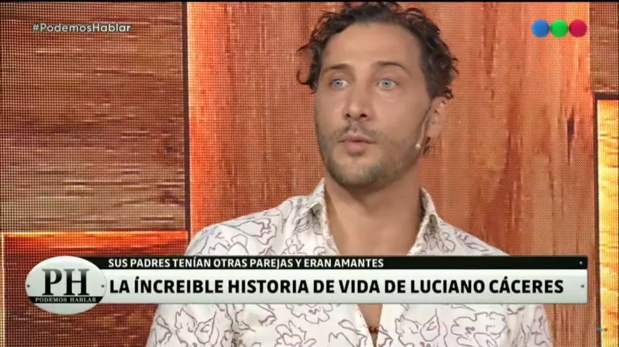 Luciano Cáceres habló sobre el conflicto por su identidad