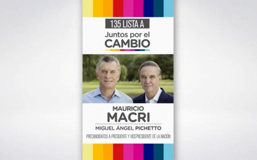 Juntos por el Cambio también lanzó su campaña publicitaria: Mirá el spot de Macri-Pichetto