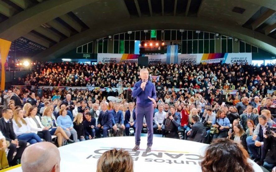 Un Macri eufórico y a los gritos pidió “convencer a los que están enojados” con su gobierno