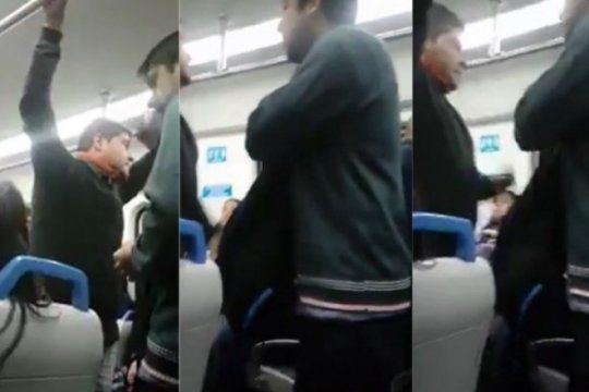 acoso sexual en el tren sarmiento: les mostro los genitales a dos jovenes y quedo escrachado