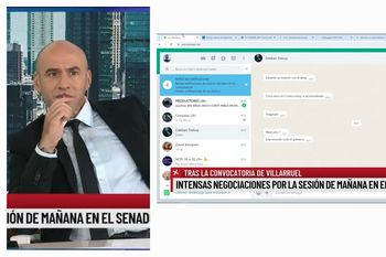 No es periodismo: Esteban Trebucq quedó expuesto como operador en LN+