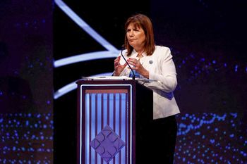 Patricia Bullrich en el debate presidencial
