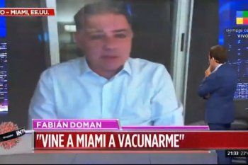 El periodista Fabián Doman explica su viaje y como hizo para recibir la vacuna de Johnson & Johnson en Estados Unidos 