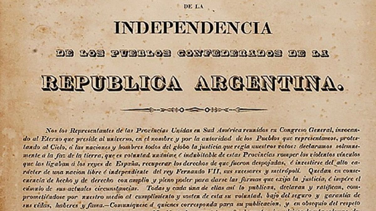 ¿dónde Está El Acta De La Independencia Que Firmó El Congreso De Tucumán Infocieloemk 9175