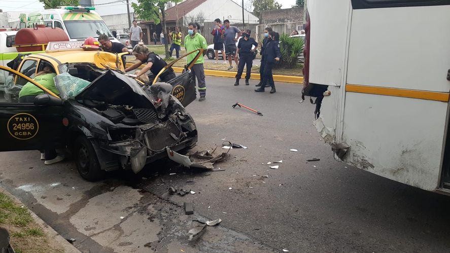 El accidente fue en la esquina de 7 y 82 en La Plata