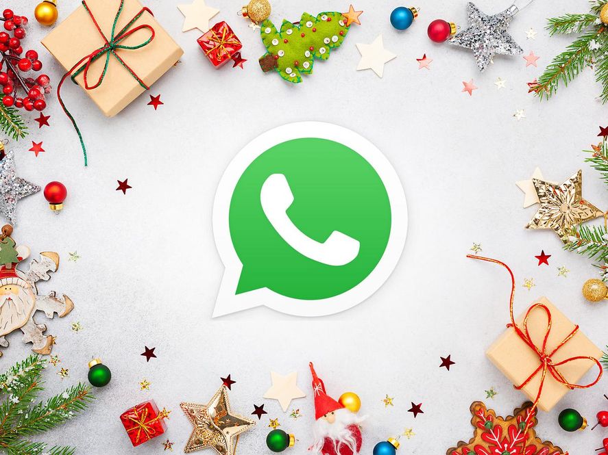 WhatsApp en Navidad: ¿cómo agregarle un gorro navideño al ícono?