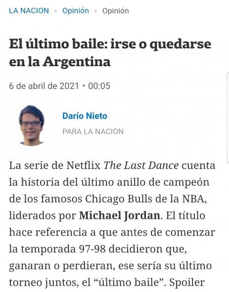 Darío Nieto El Secretario De Macri De Sospechoso A Columnista Infocielo