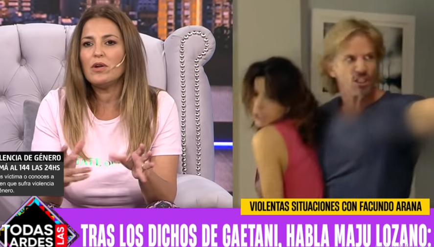 Maju Lozano respaldó a Romina Gaetani y arremetió contra Facundo Arana