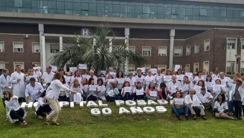 Recorte en salud: Trabajadores del Hospital Posadas vuelven a reclamar por los 300 despidos injustificados