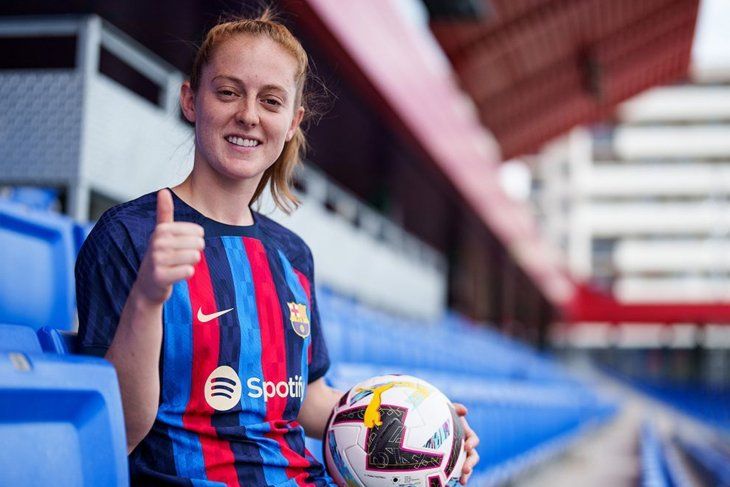 Keira Walsh, nueva jugadora del fútbol femenino del Barcelona.
