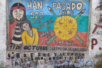 Un intendente le pasó la topadora a los murales pintados por Santiago Maldonado: Van a poder buscar otro lugar