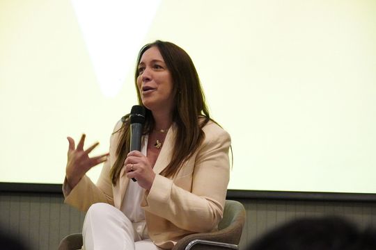 maria eugenia vidal volvio a la provincia para lanzar una sucursal del think thank pro