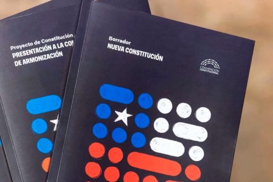 El borrador de la nueva constitución de Chile