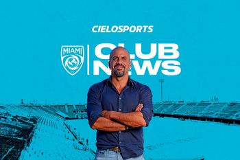 Juan Sebastián Verón es parte del proyecto del Miami FC.