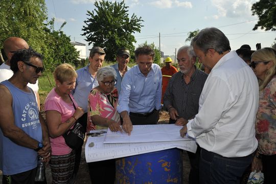 Almirante Brown: iniciaron una mega obra que beneficiará a 5 mil vecinos