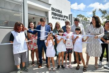 La Provincia inauguró una nueva escuela en Moreno. Los detalles.