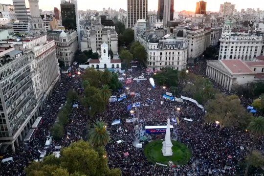 Marcha de las universidades: Así fue cierre de la histórica jornada de lucha