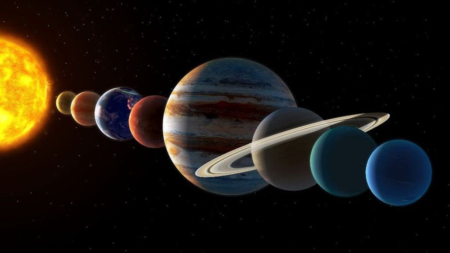 Mercurio, Júpiter, Venus, Urano y Marte serán visibles desde cualquier lugar de la Tierra, ya que se encuentran alineados con la Luna.