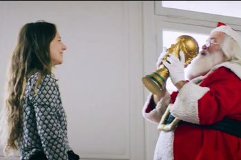 Papá Noel en terapia: El original video de la AFA a dos años del Mundial Qatar 2022