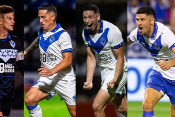 Sosa, Cufré, Osorio y Florentín son los cuatro jugadores de Vélez denunciados por abuso sexual.