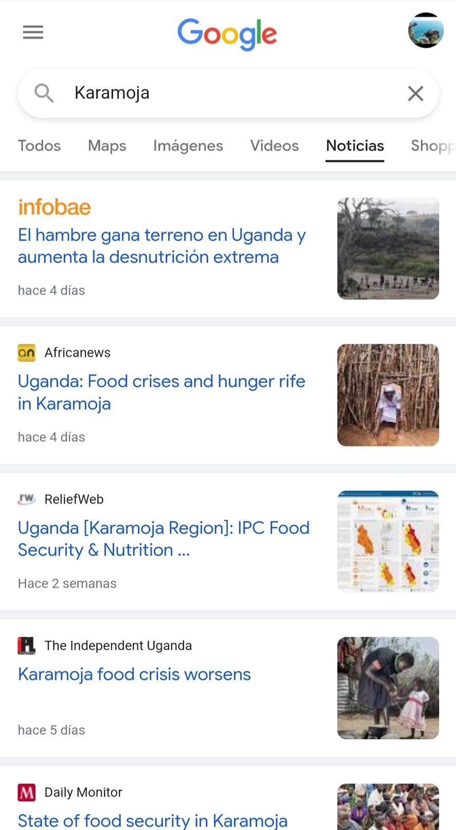 Los medios occidentales solo destacan en los últimos días la crisis del hambre y la seguridad en la región de África llamada Karamoja en Uganda. Del oro no dicen ni una palabra 