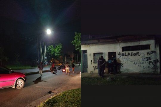 Vecinos volvieron a manifestarse frente a la casa del acusado de violar a una perra en Los Hornos