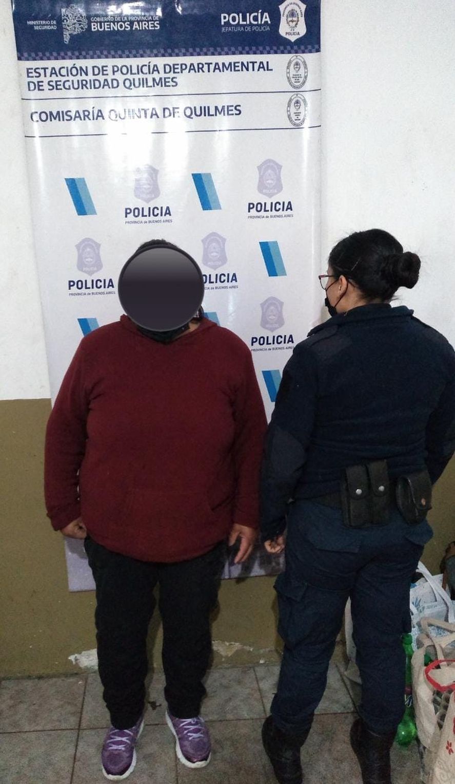 Quilmes: le llevó fideos locos, rellenos con marihuana, a su hijo preso