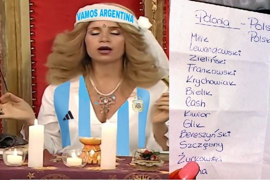Entre chistes y memes, los hinchas agradecieron los brujerías a favor de la Selección Argentina.