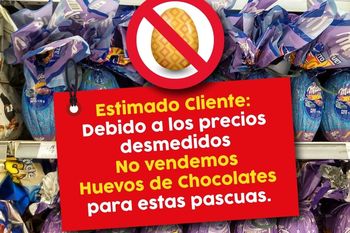 Huevos de Pascua: Un supermercado en La Plata se niega a venderlos
