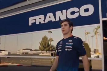 Franco Colapinto debutó y sorprendió como actor en aviso de Mercado Libre para Williams