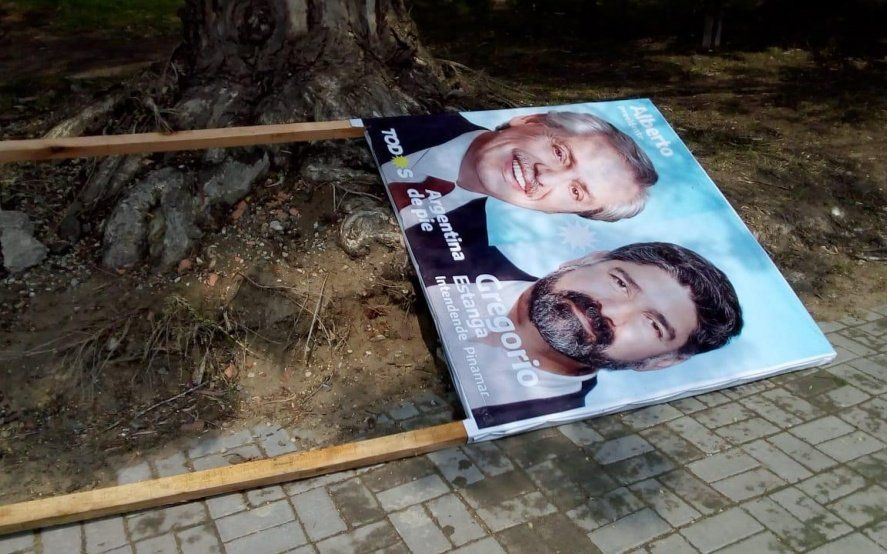 La oposición pide explicaciones a Yeza por la destrucción de cartelería política en Pinamar