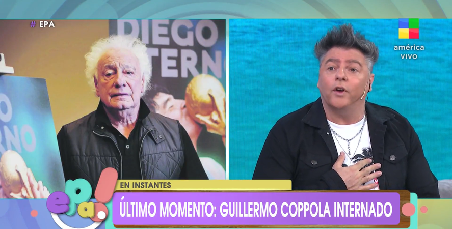 Internaron de urgencia a Guillermo Cóppola en Mar del Plata