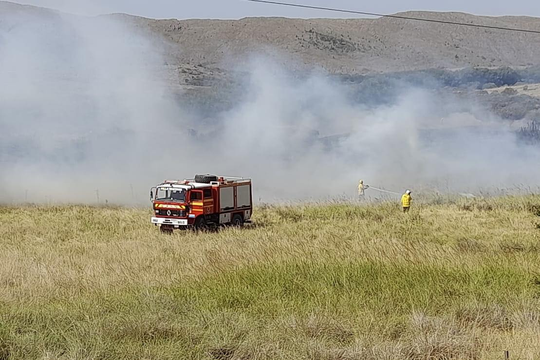 El incendio en el Parque Provincial Tornquist quemó más de 290 hectáreas.